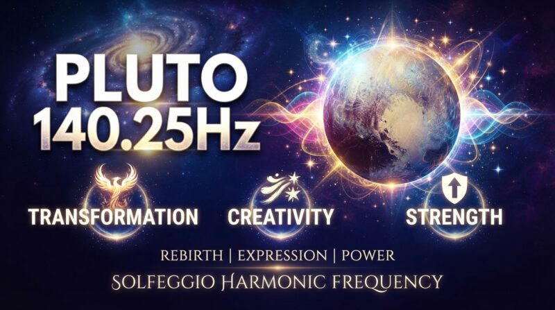 Pluto 140.25Hz: Transformation, Creativity and Strength