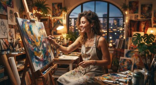 The Muse's Frequency: Supporting Artistic and Creative Expression