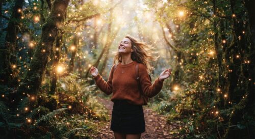 Une lumière qui apporte joie et inspiration