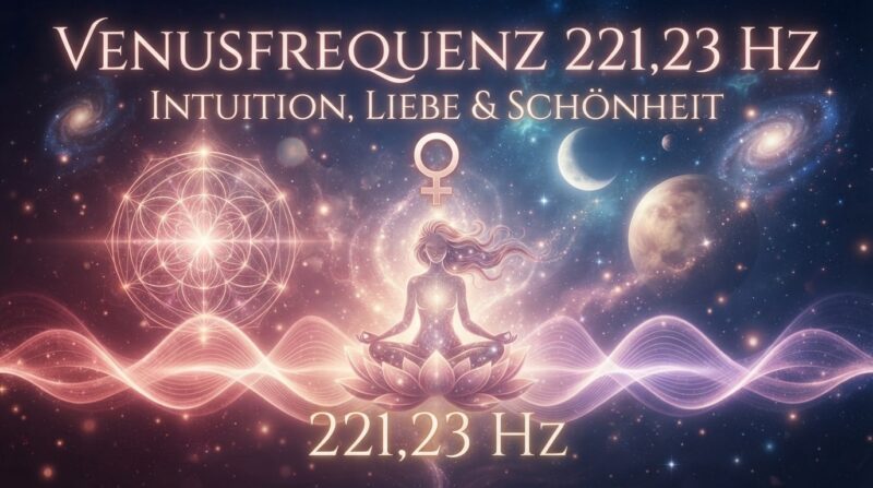 Venusfrequenz 221,23 Hz: Intuition, Liebe und Schönheit