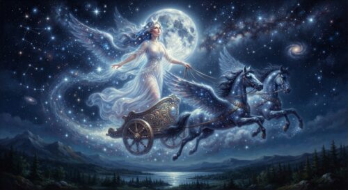 Séléné, la personnification originelle de la lune