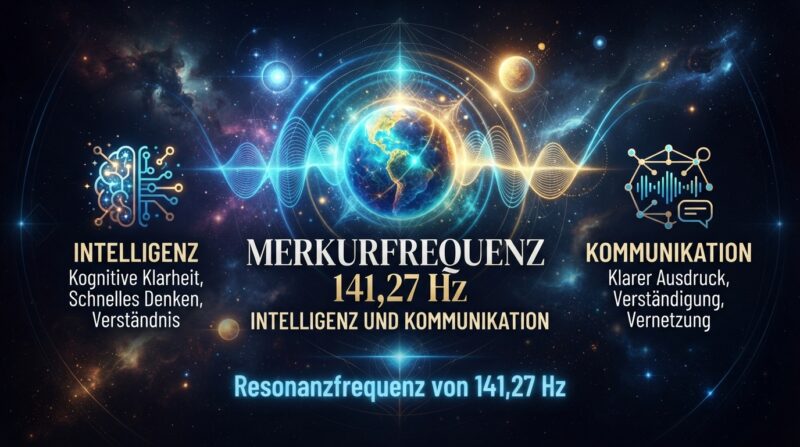 Merkurfrequenz 141,27 Hz: Intelligenz und Kommunikation
