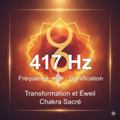 Fréquence 417 Hz Signification pour la transformation et le chakra sacré