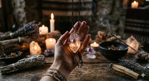 Le cristal comme talisman pour la chance et la protection contre les mauvais esprits