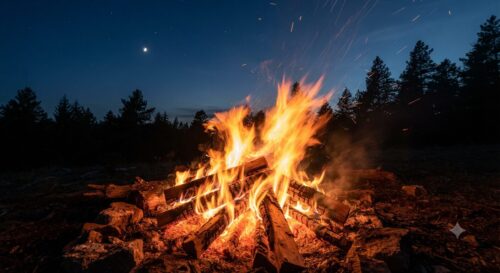Feuer als Symbol für Veränderung und neue Energie