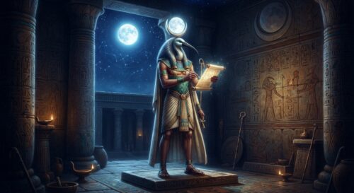 Thot, le dieu égyptien lié à la lune et à la sagesse