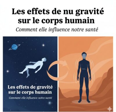 Les effets de la gravité sur le corps humain