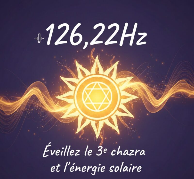 126,22Hz Éveillez le 3e chakra et l’énergie solaire