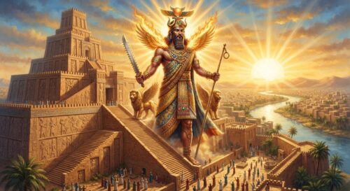 Utu, le dieu solaire de la Mésopotamie