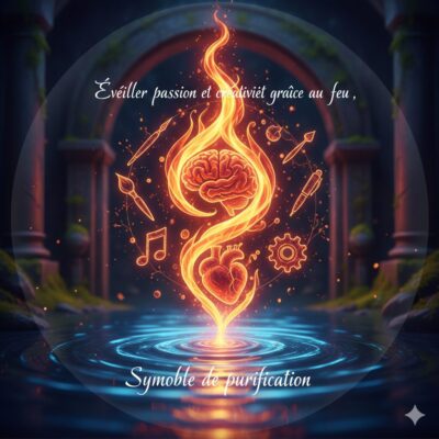Éveiller passion et créativité grâce au feu, symbole de purification