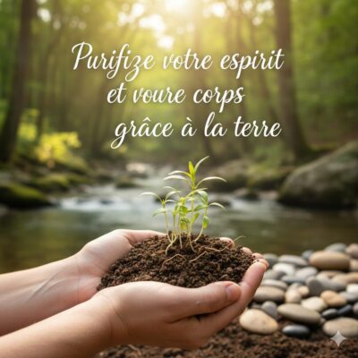 Purifiez votre esprit et votre corps grâce à la terre