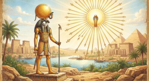 Les divinités solaires de l’Égypte ancienne : Râ et Aton