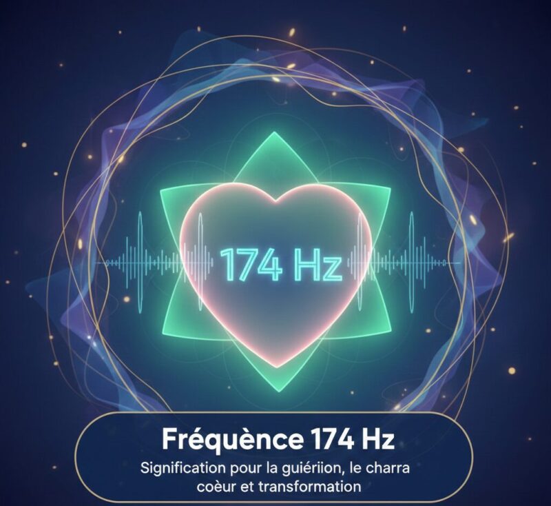 Fréquence 174 Hz Signification pour la guérison, le chakra cœur et la transformation