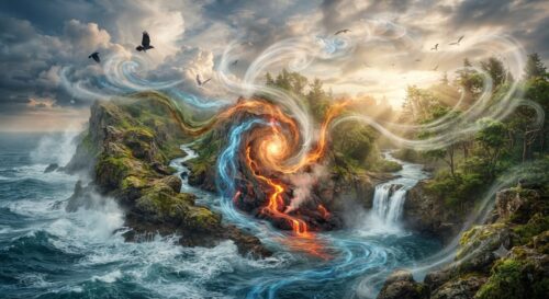 The Intertwined Reality: How All Four Elements Connect