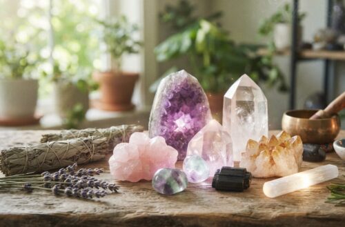 Crystalline Energy: Harnessing the Ancient Power of Crystals for Purification, Luck, and Emotional Harmony