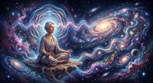 Les ondes alpha sont les ondes cérébrales qui créent l'univers