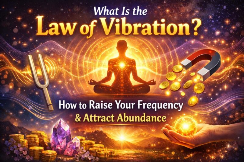 Law of Vibration Attract Abundance Frequency