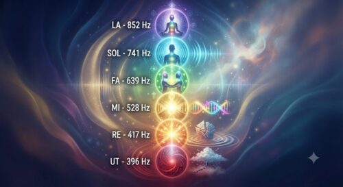 Übersicht der bekanntesten Solfeggio-Frequenzen