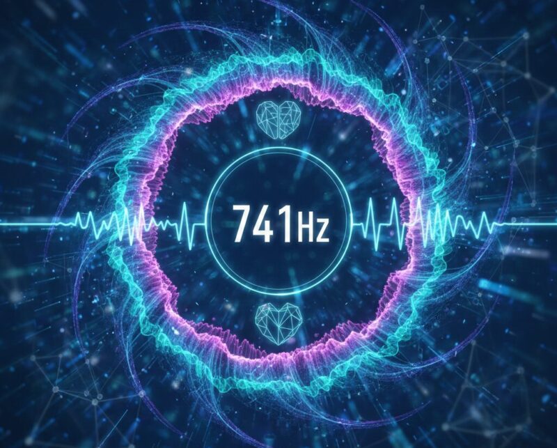 741Hz頻率, 索爾費喬, 排毒, 負能量, 喉輪, 腦霧, 自我表達