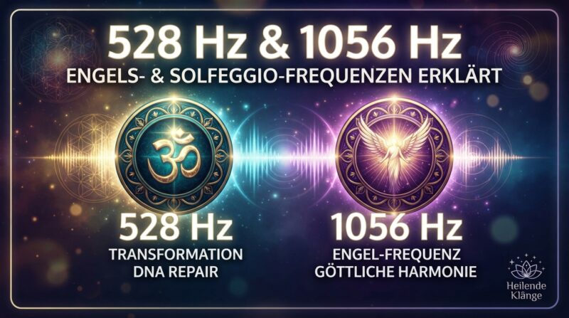 528 Hz und 1056 Hz: Engels- und Solfeggio-Frequenzen erklärt