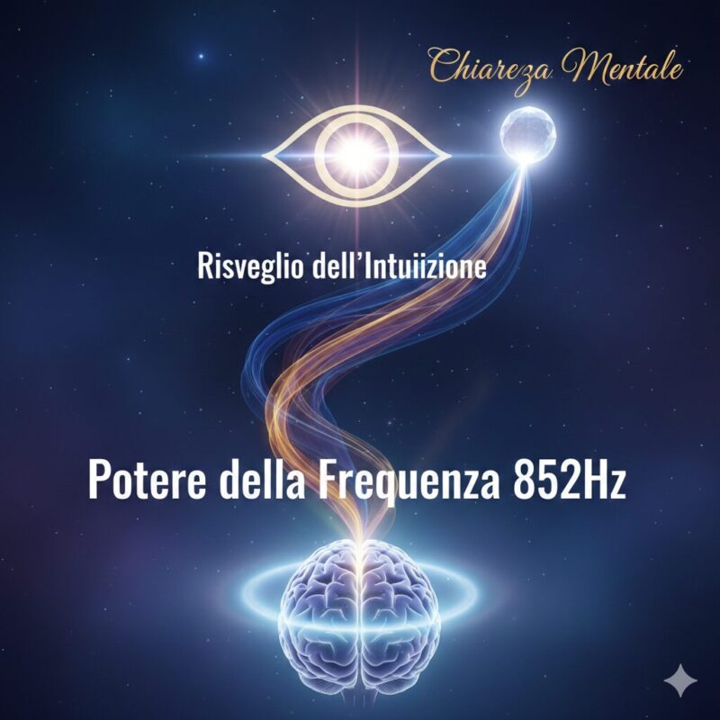 benefici frequenza 852hz intuizione chiarezza