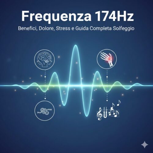 frequenza 174Hz, Solfeggio, benefici, dolore, stress, radicamento, guarigione