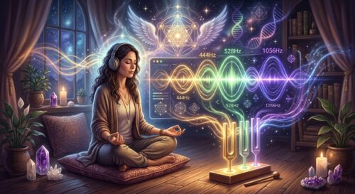 Decoding Angel Frequencies: The Meaning of 528Hz, 1056Hz, and 444Hz Tuning