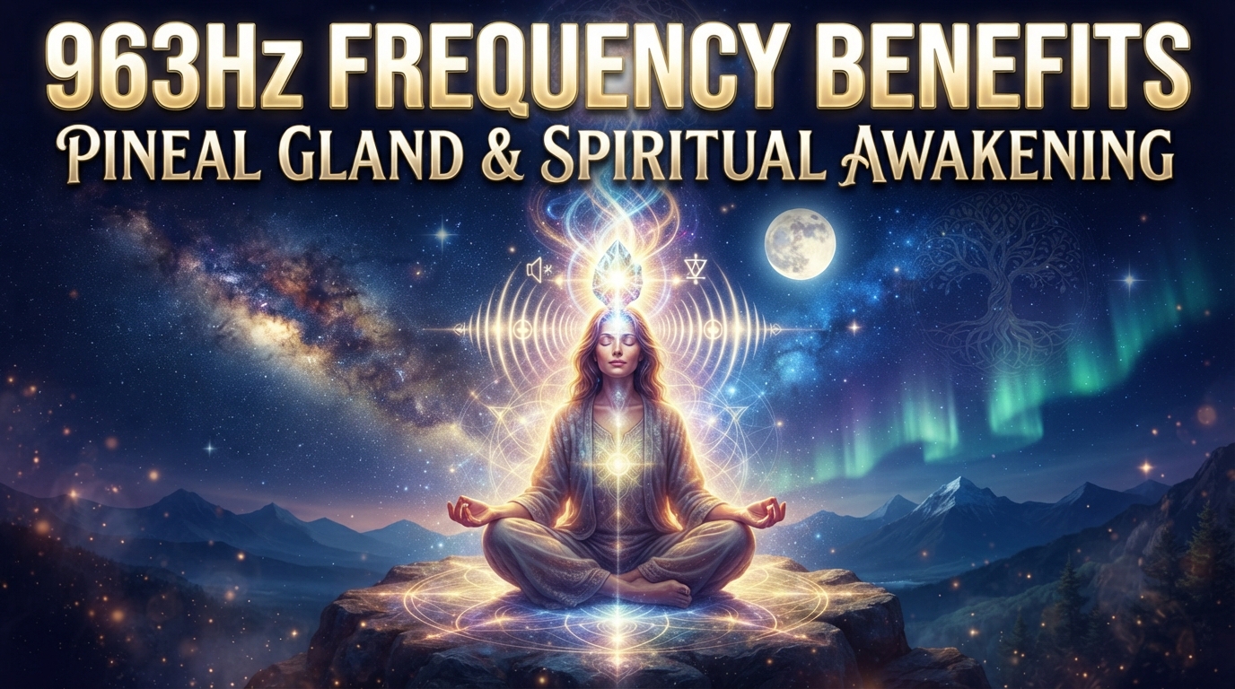 963Hz Frequency Benefits: Pineal Gland & Spiritual Awakening