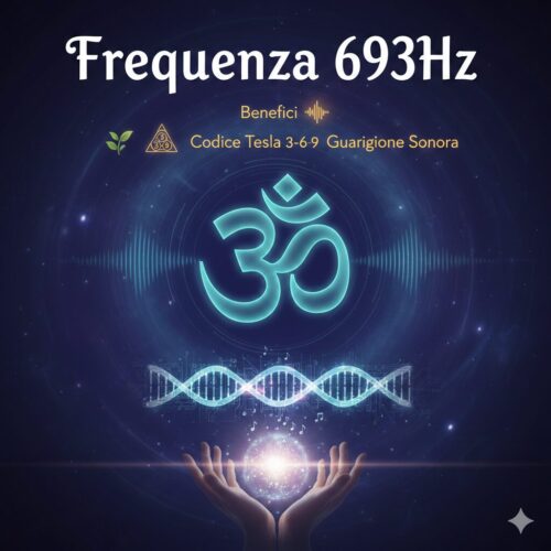 frequenza 693Hz, Tesla, codice 3-6-9, benefici, chakra del cuore, creatività