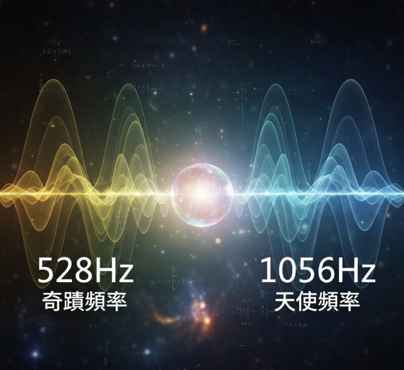 528Hz奇蹟頻率 1056Hz天使頻率 索爾費喬頻率