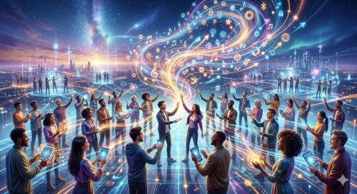 A Symphony of Manifestation: Voices from the Digital Collective