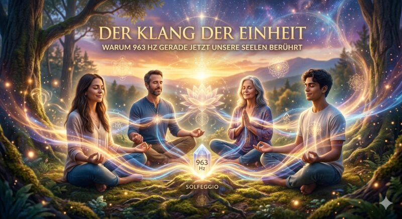 Der Klang der Einheit: Warum 963 Hz gerade jetzt unsere Seelen berührt