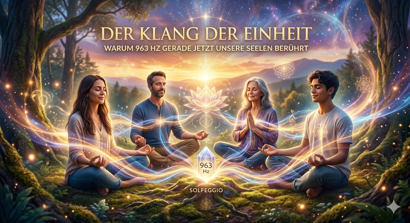 Der Klang der Einheit: Warum 963 Hz gerade jetzt unsere Seelen berührt
