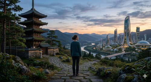 A Perspective Where Past and Future Are "Already Perfect"