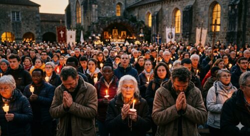 La ferveur d'une communauté en quête de miracles