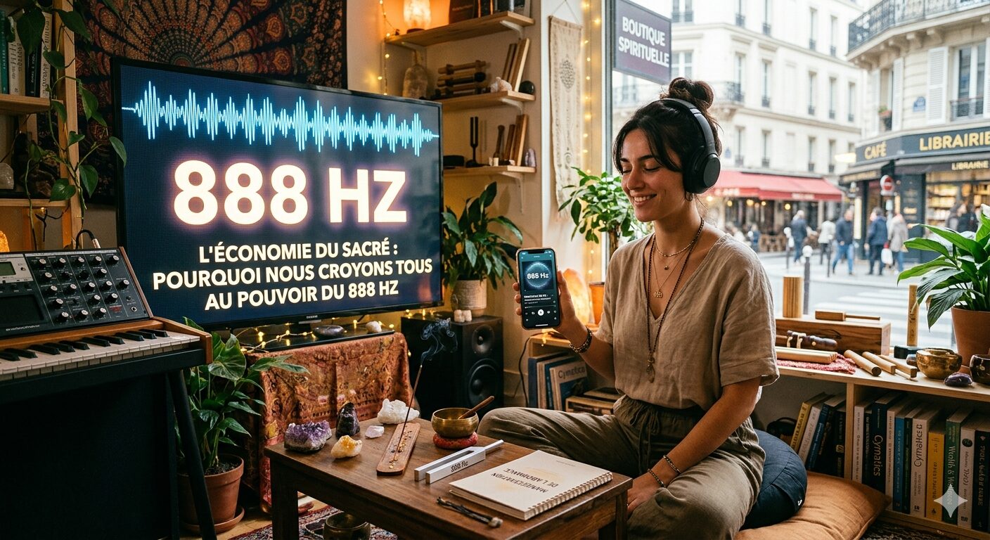 L'économie du sacré : Pourquoi nous croyons tous au pouvoir du 888 Hz.
