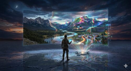 Reality as a "Post-Processed" Reflection