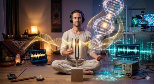 Die Renaissance der 528 Hz Frequenz: Zwischen digitaler Spiritualität und zellulärer Regeneration
