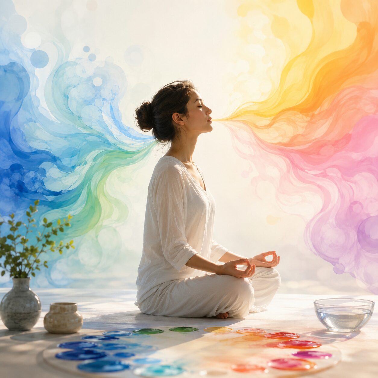 The Power of the Mental Palette: How Color Breathing Resets a Busy Mind