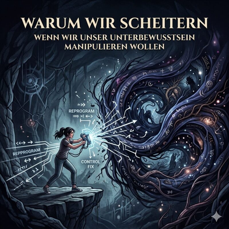 Warum wir scheitern, wenn wir unser Unterbewusstsein manipulieren wollen