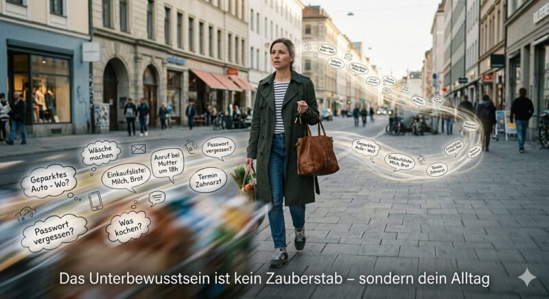 Das Unterbewusstsein ist kein Zauberstab – sondern dein Alltag