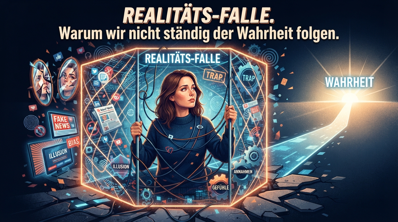 Realitäts-Falle: Warum wir nicht ständig der Wahrheit folgen