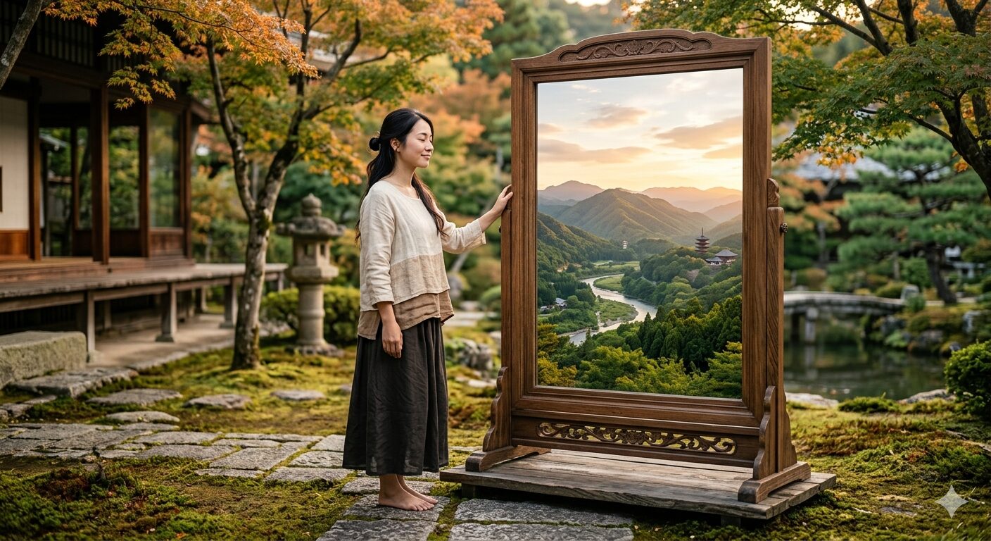 eyond the Mirror: Finding Peace in a World that is You