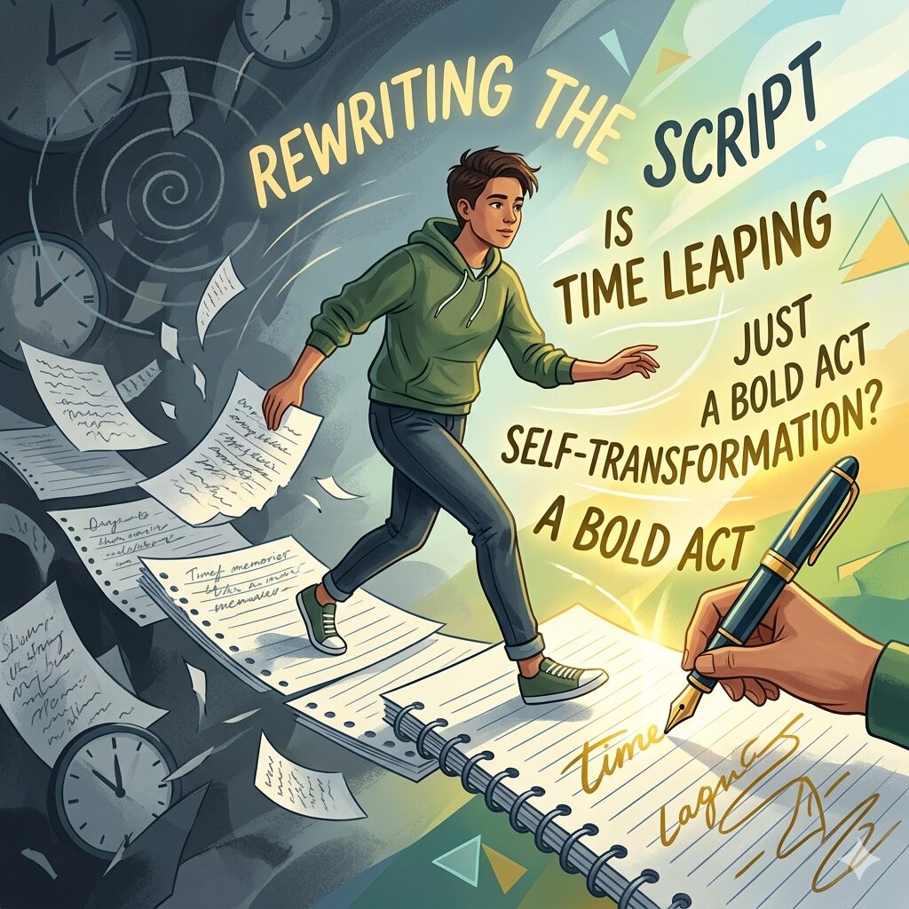 Rewriting the Script: Is "Time Leaping" Just a Bold Act of Self-Transformation?